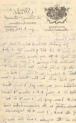 Letter from Eleanor `Nora` Saltonstall to her family, 9 January 1918 